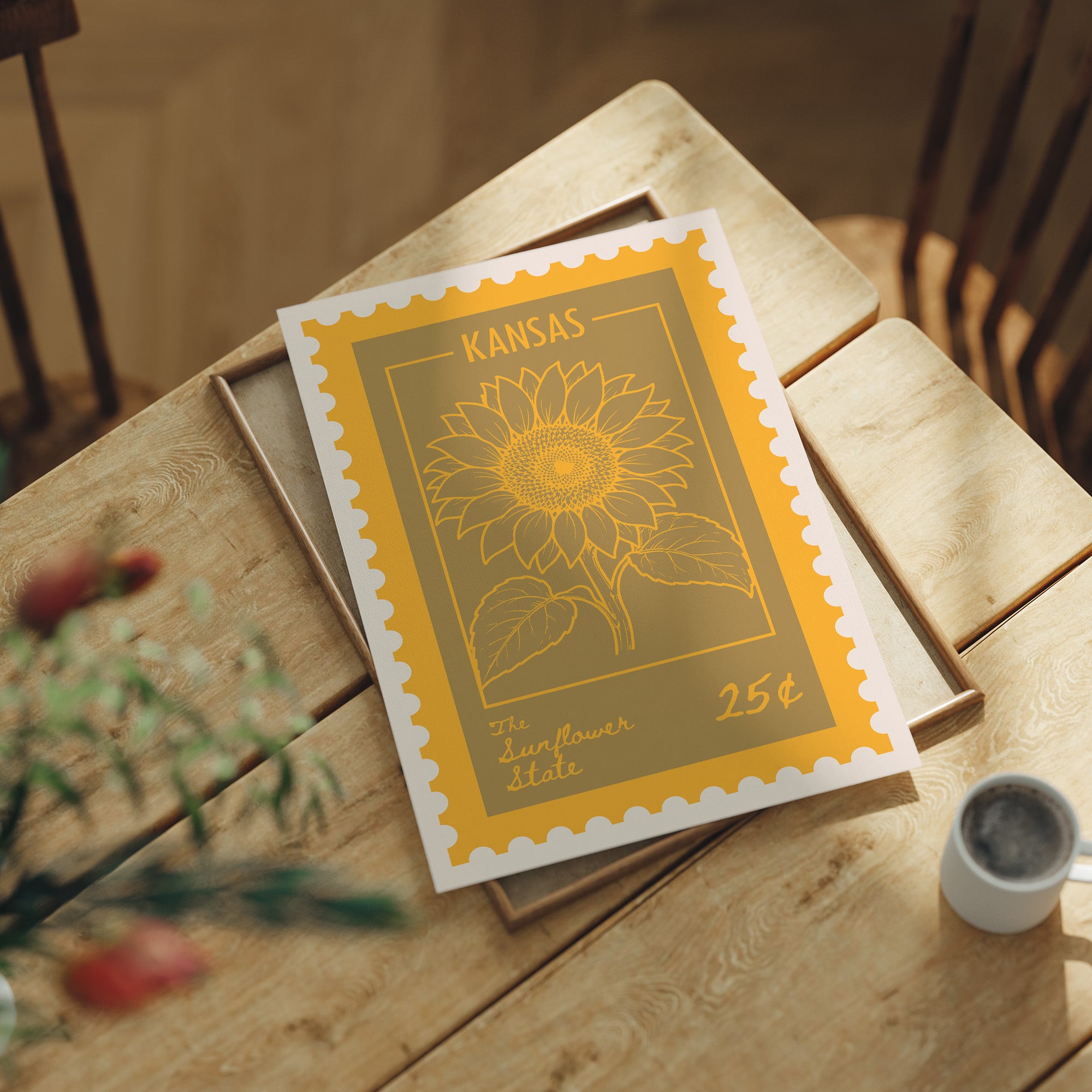 Postmarked from the Sunflower State