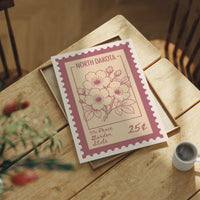 Postmarked from the Peace Garden State