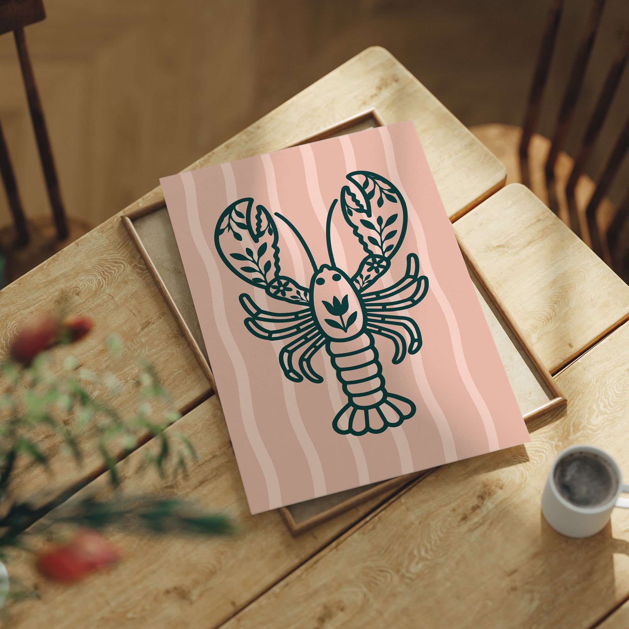 A Lobster With Opinions on Florals