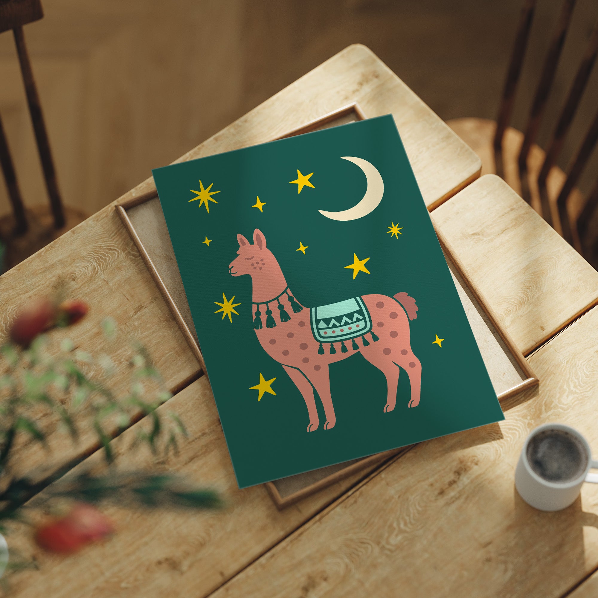 A Llama Who Keeps Good Company