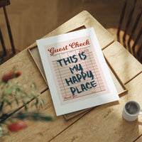 Check, Please — I'm Staying