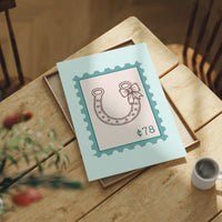 Lucky Horseshoe Stamp