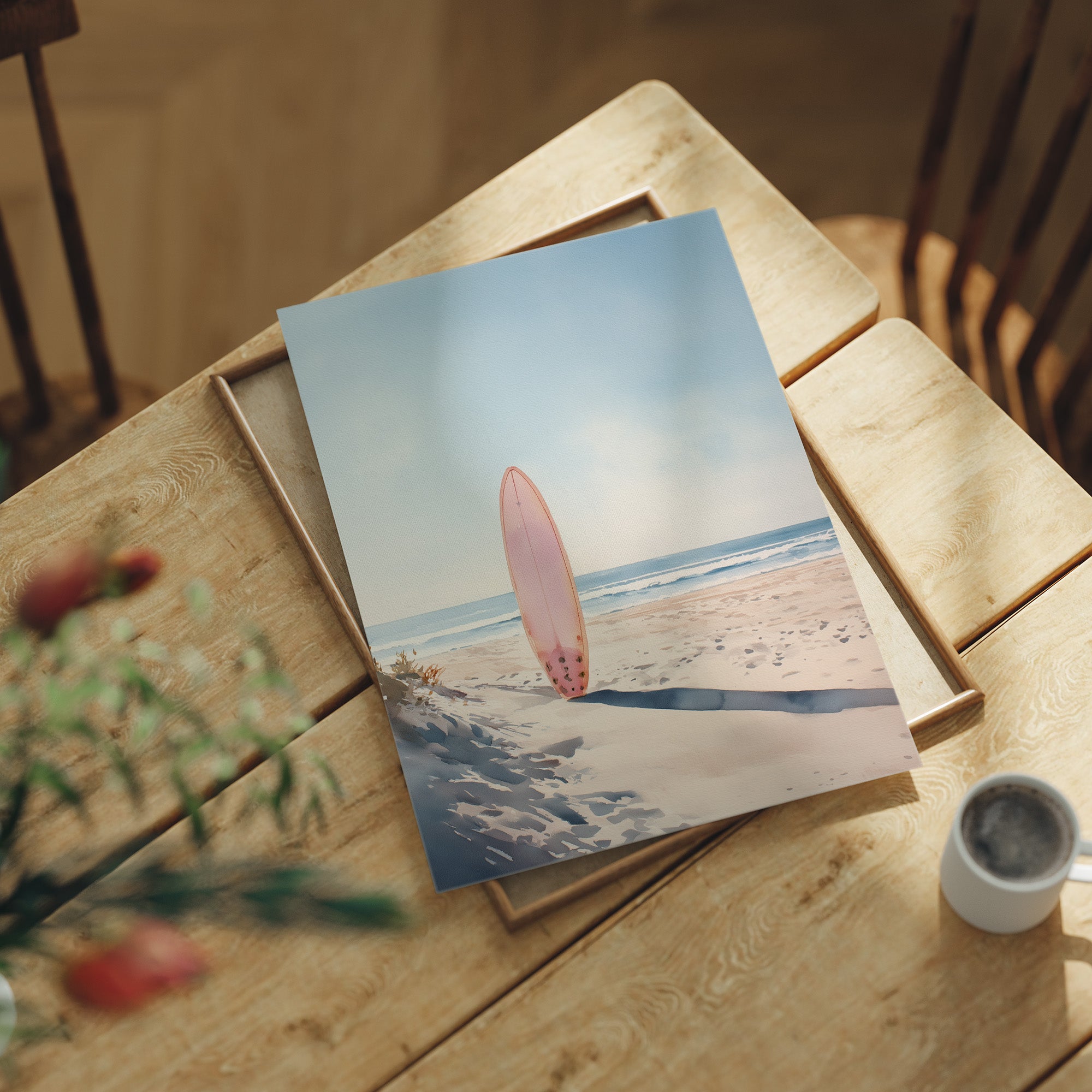 The Board That Waits for Waves