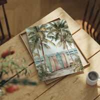 Six Boards Under Palm Shade