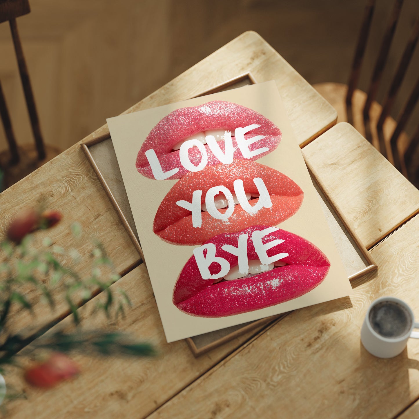 Love You Bye, In Glitter