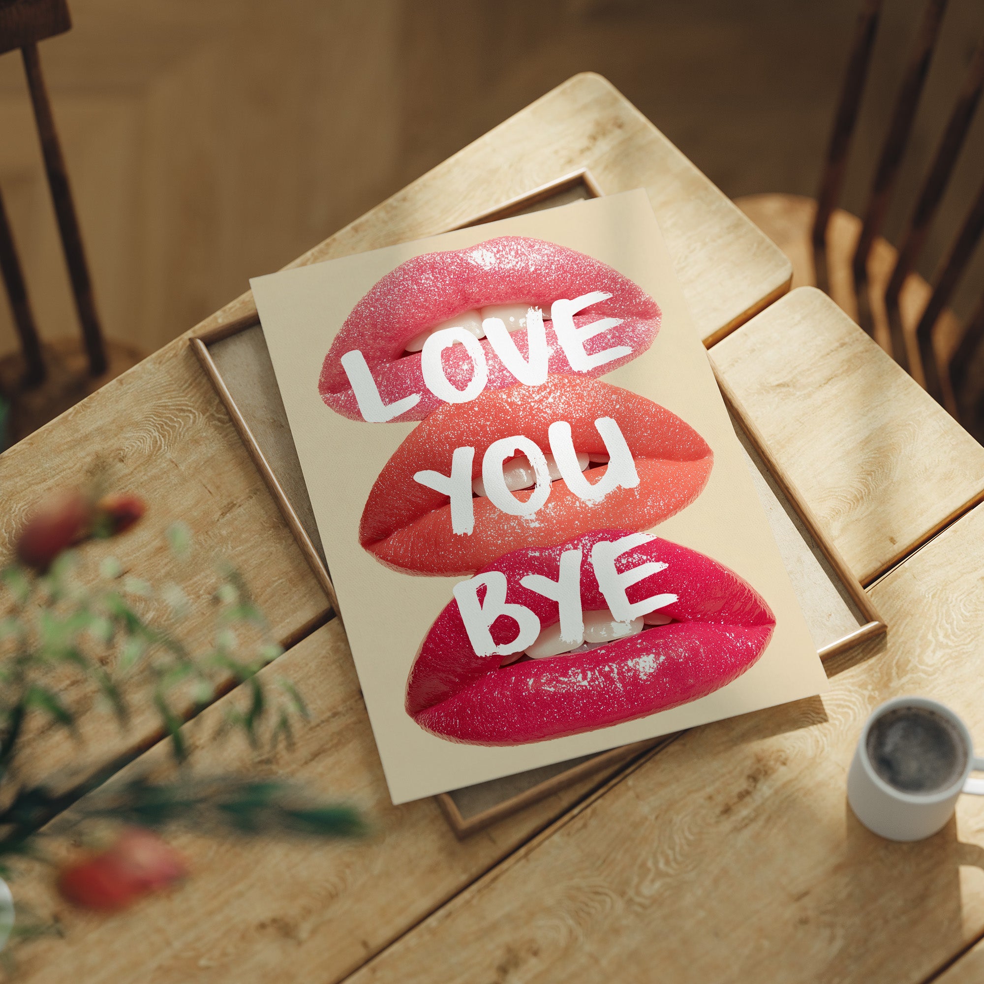 Love You Bye, In Glitter