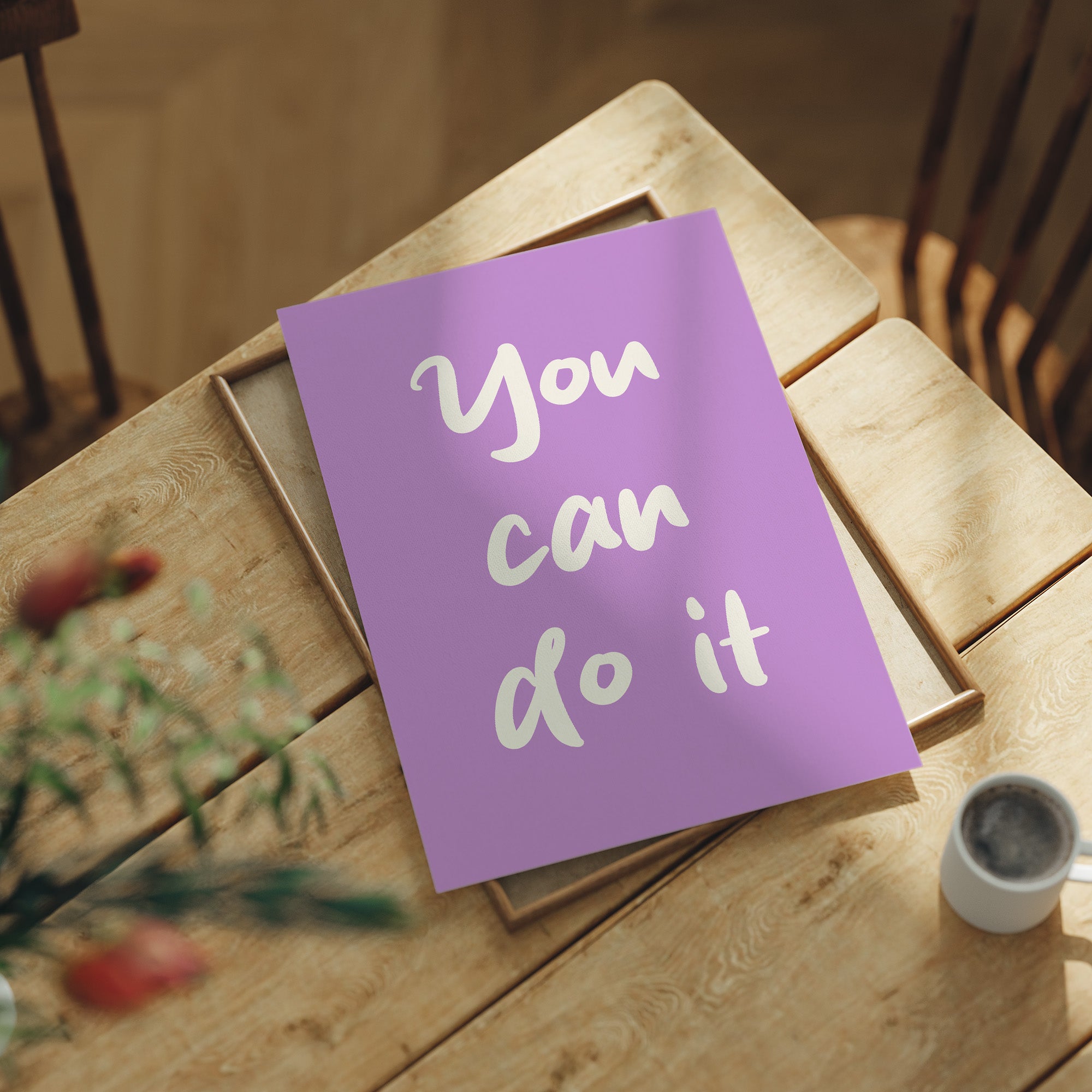 You Can Do It, Purple Proof