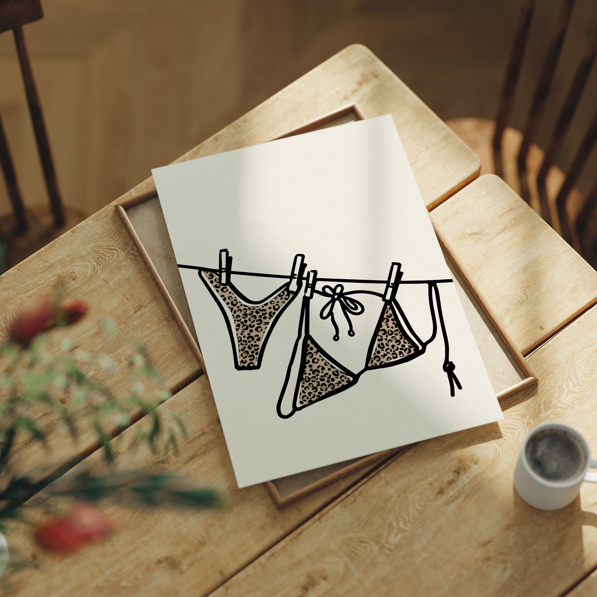 Wild Print, Line Dried Instinct