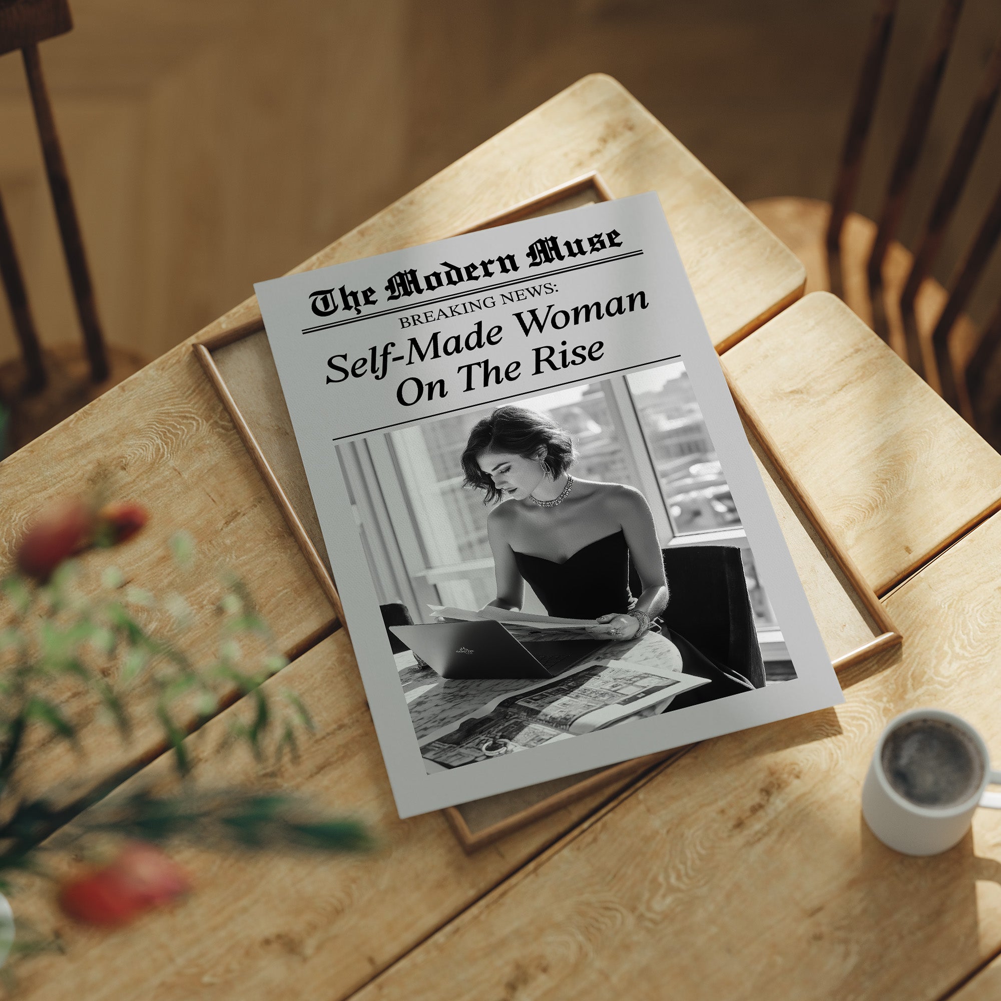 Self-Made Woman On The Rise