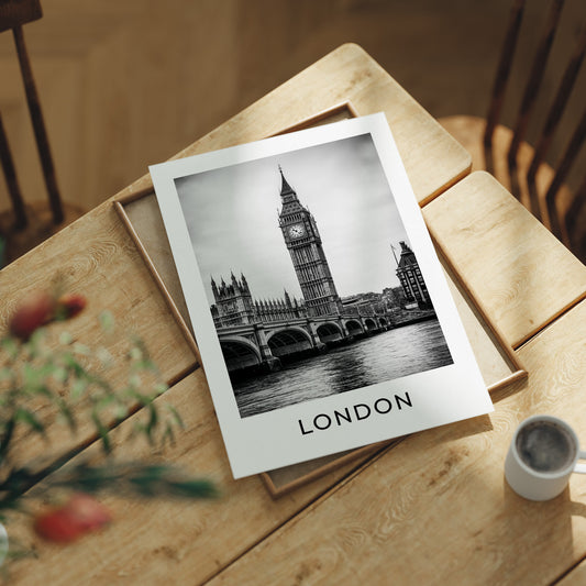 Big Ben Over The Thames