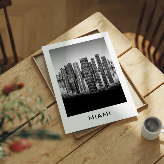 Skyline Dissolving Into Ink