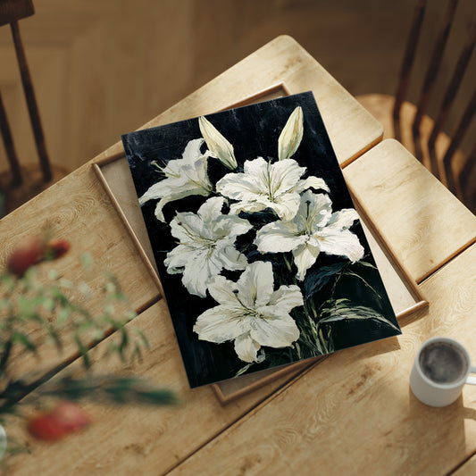 Lilies Against the Dark