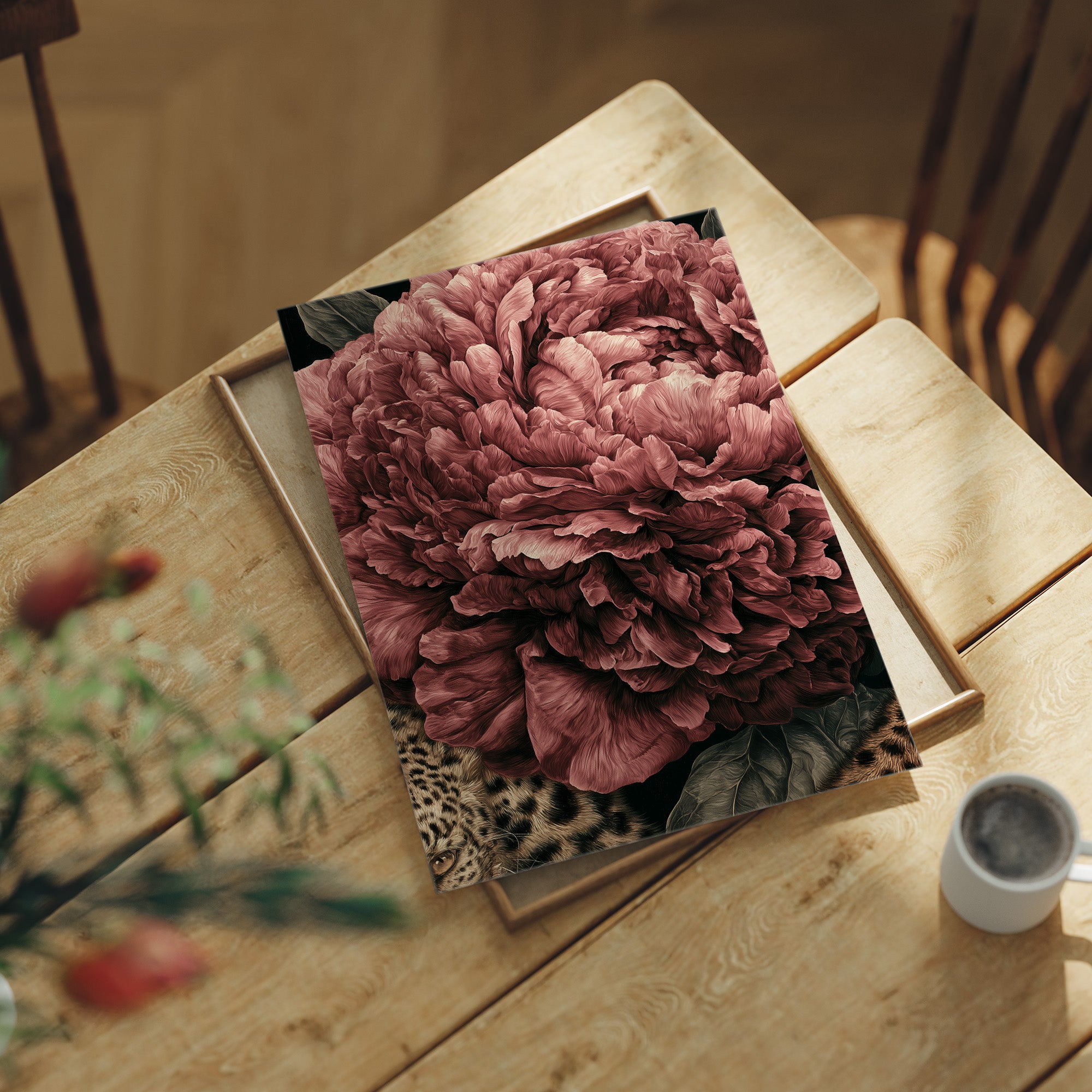 Peony Hides a Leopard