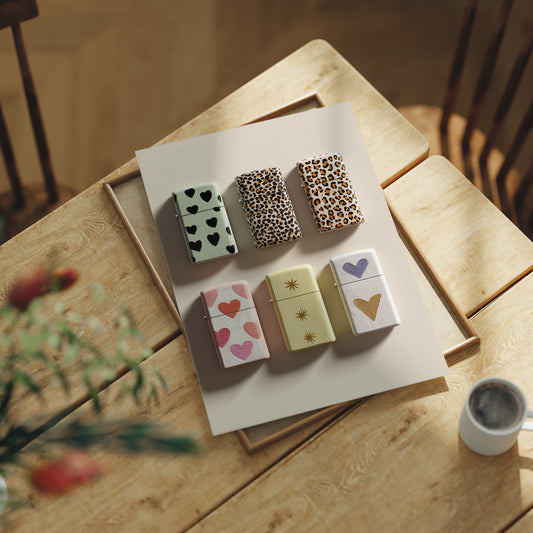 Lighters, Hearts and Leopard Print