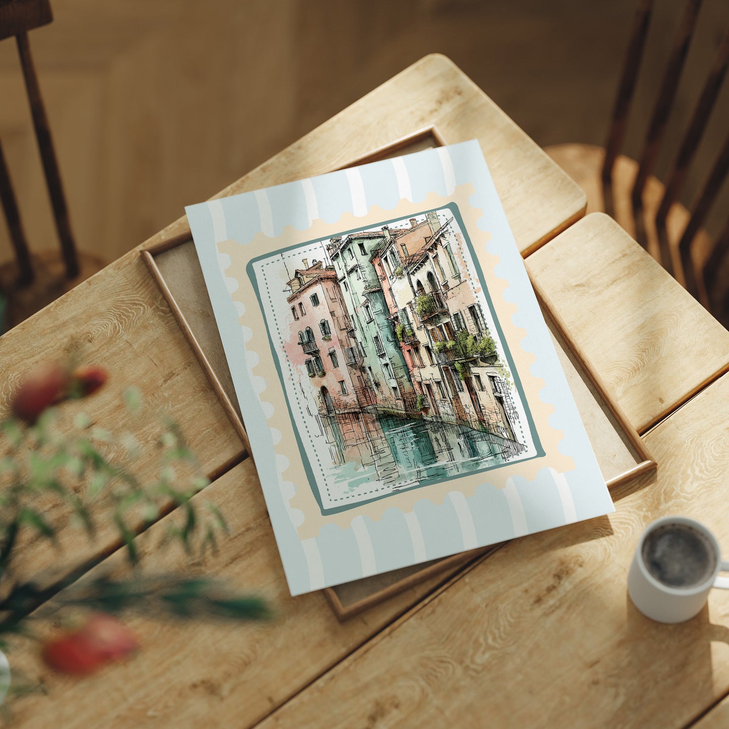 Venice, Sketched in Pastel