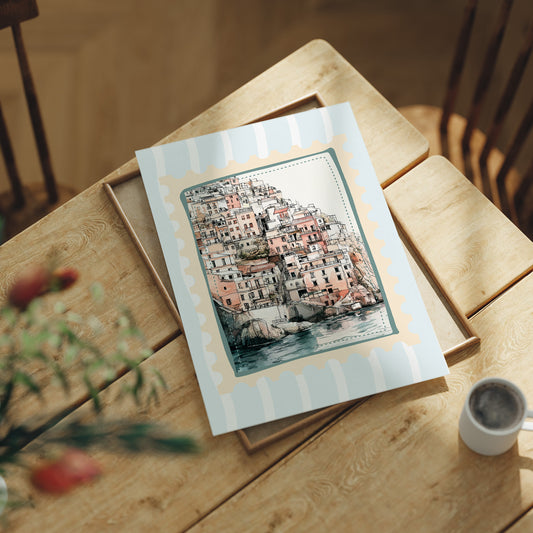 Cliffside Village Stamp
