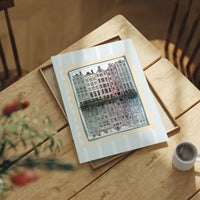 Amsterdam Gables, Stamped in Pastel