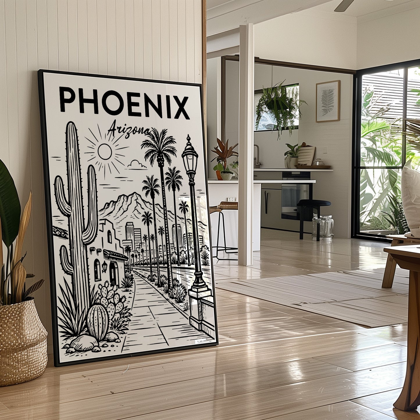Phoenix, Cactus and Palm