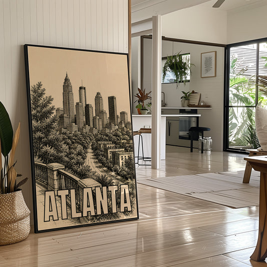 Atlanta, Tree-Lined Skyline