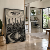 Atlanta in Woodcut