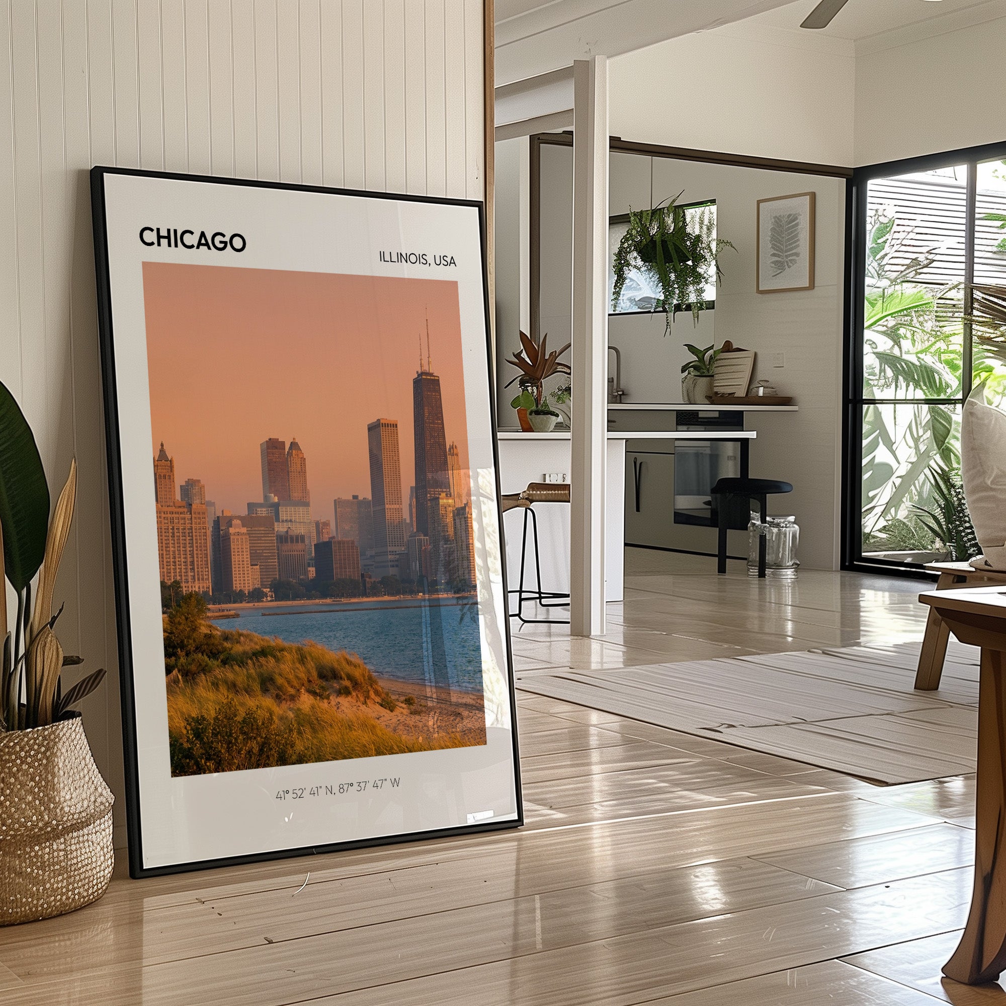 Chicago at Golden Hour
