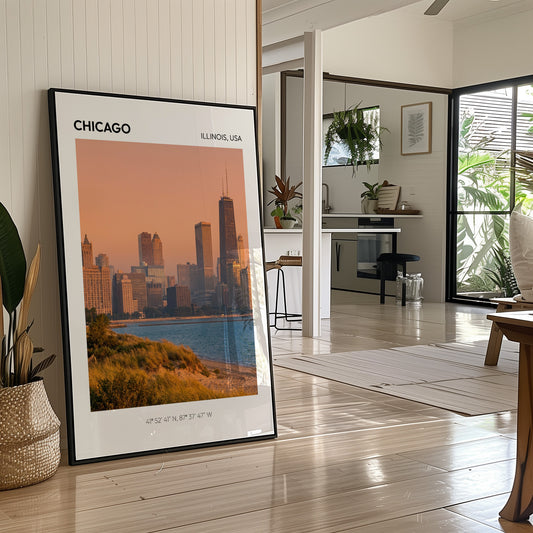 Chicago at Golden Hour