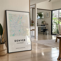Denver, Mapped in Mint
