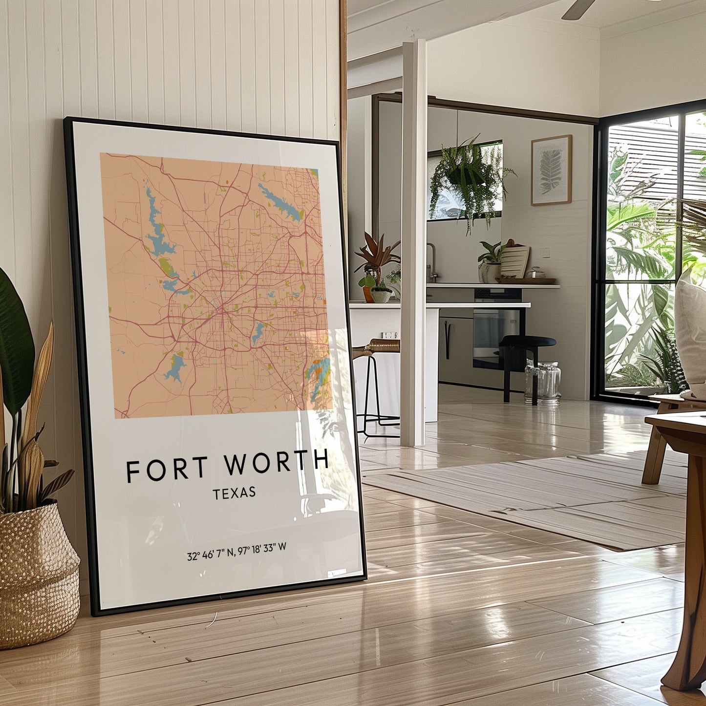 Fort Worth, Mapped in Amber