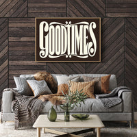 Good Times Vintage Typography
