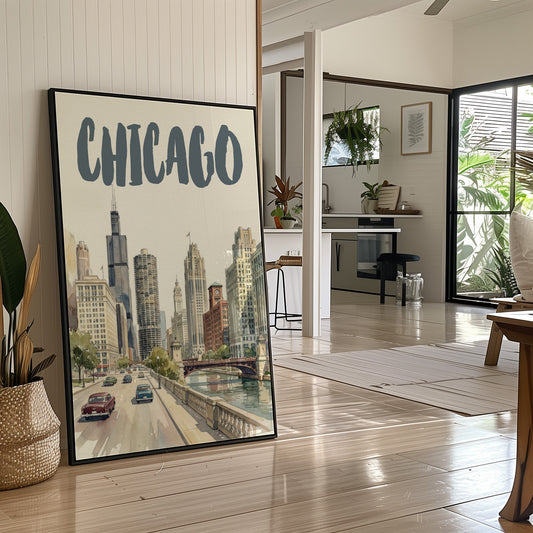 Chicago in Watercolor