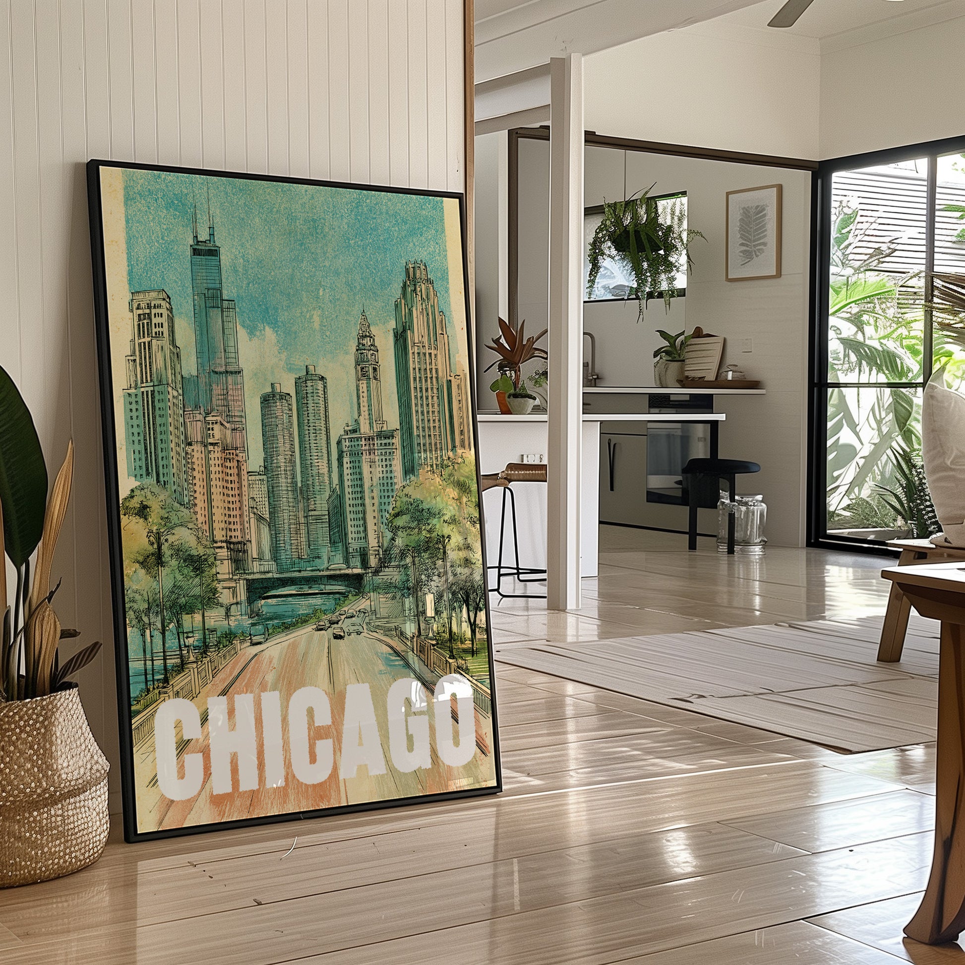 Chicago, Riso Print