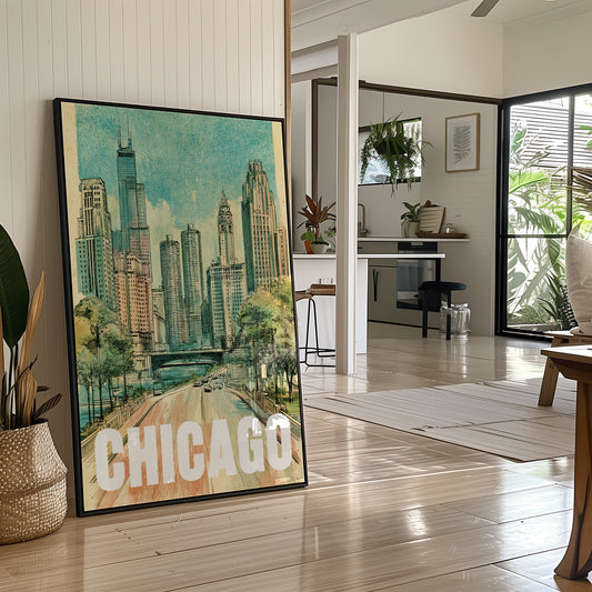 Chicago, Riso Print