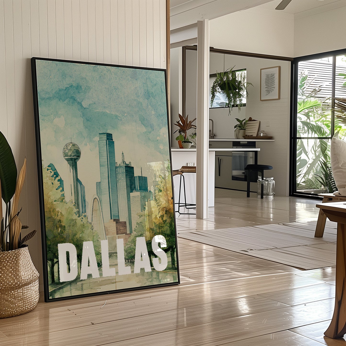Dallas, Riso Print