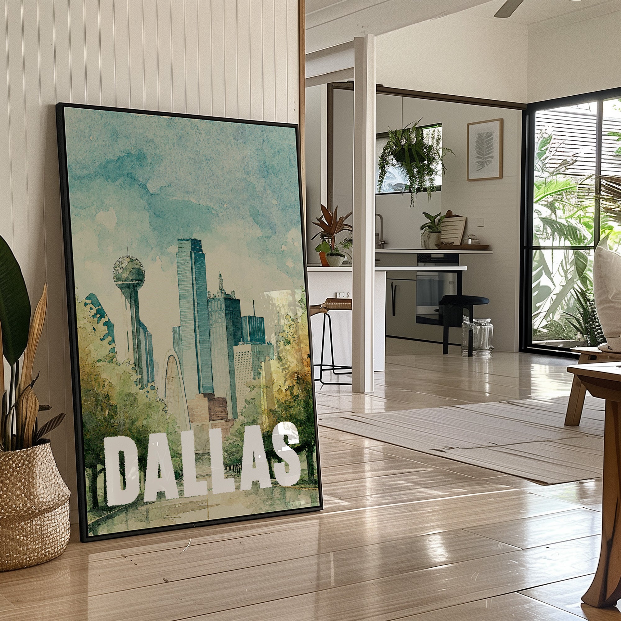 Dallas, Riso Print