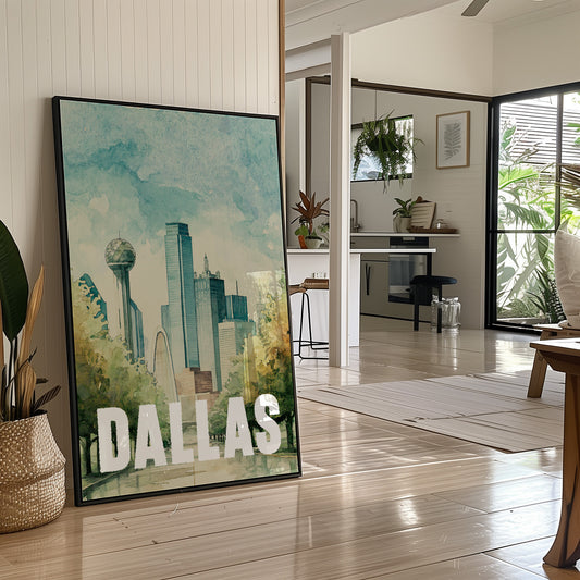 Dallas, Riso Print