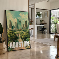 Houston, Riso Print