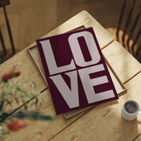 LOVE: Plum and Dusty Rose