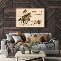Cowgirl Wrangling Words of Thanks