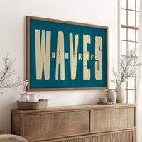 Waves Surf Bold Typography