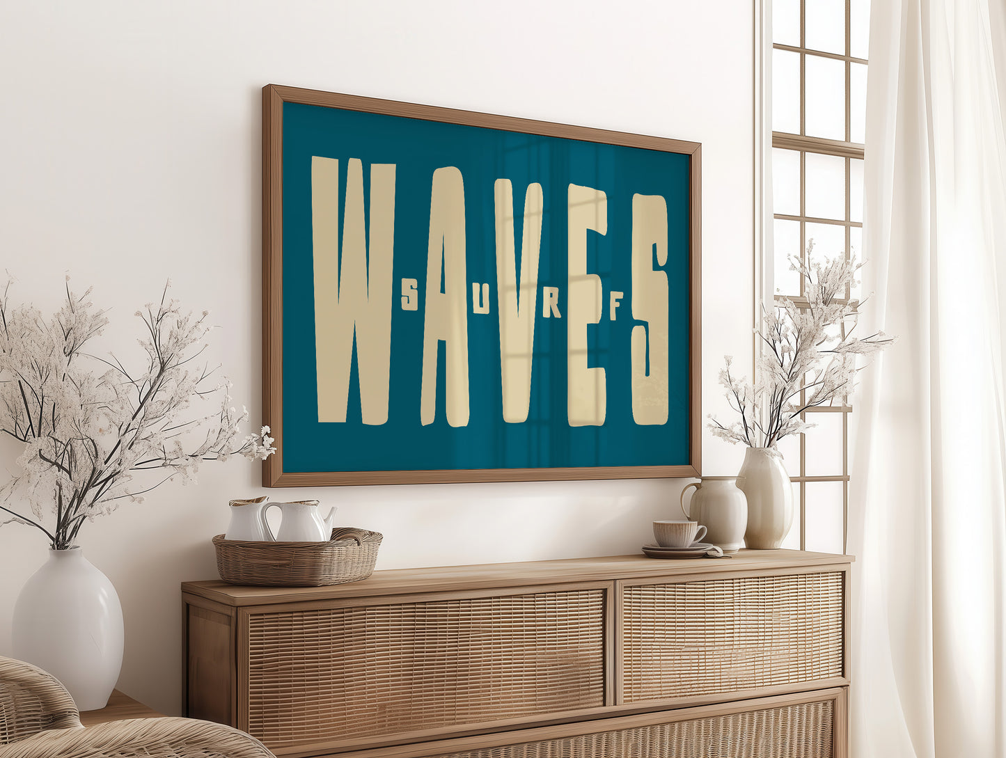 Waves Surf Bold Typography