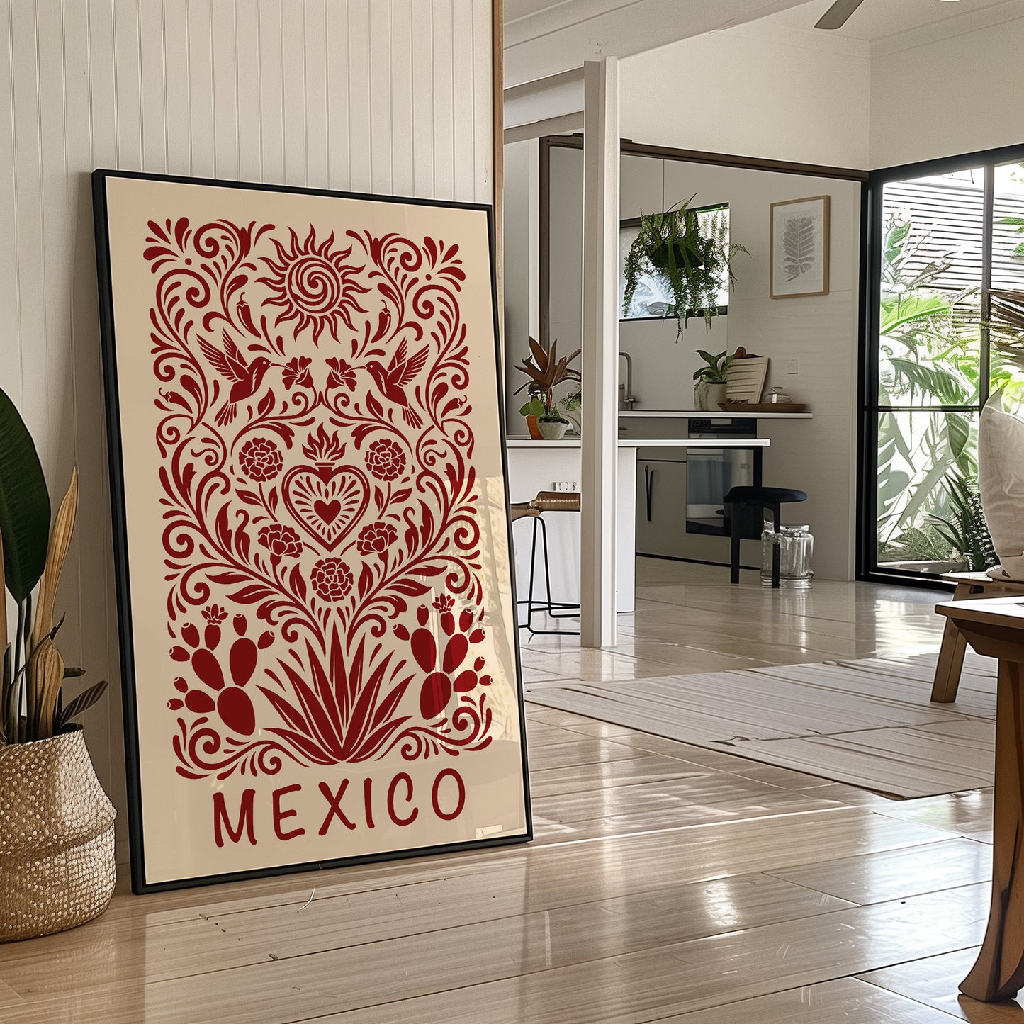 Mexico, Sacred Heart Symmetry