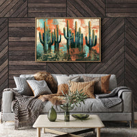 Saguaros At High Noon