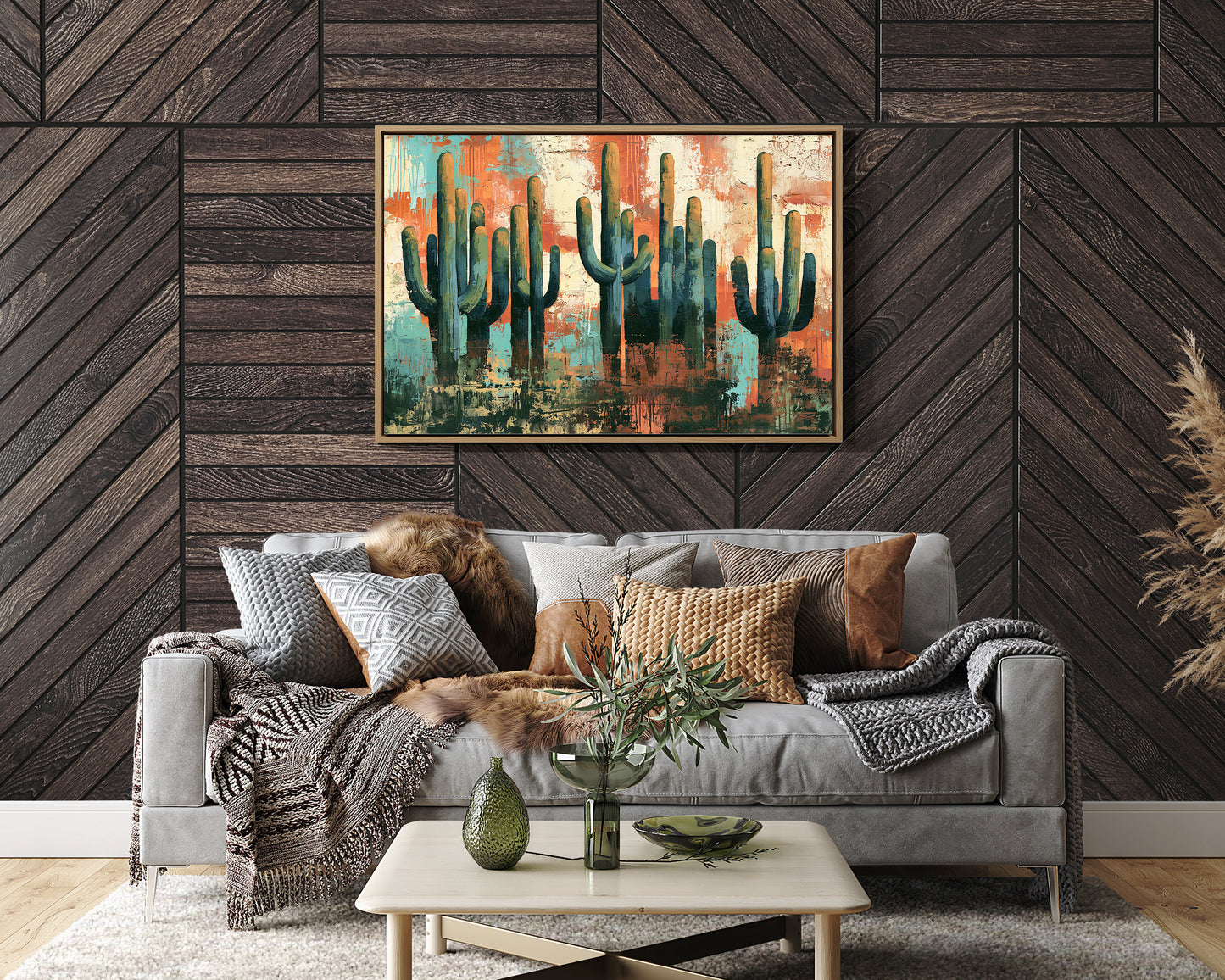 Saguaros At High Noon