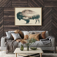 Bison Holds a Forest