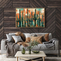 Saguaro Grove Abstraction