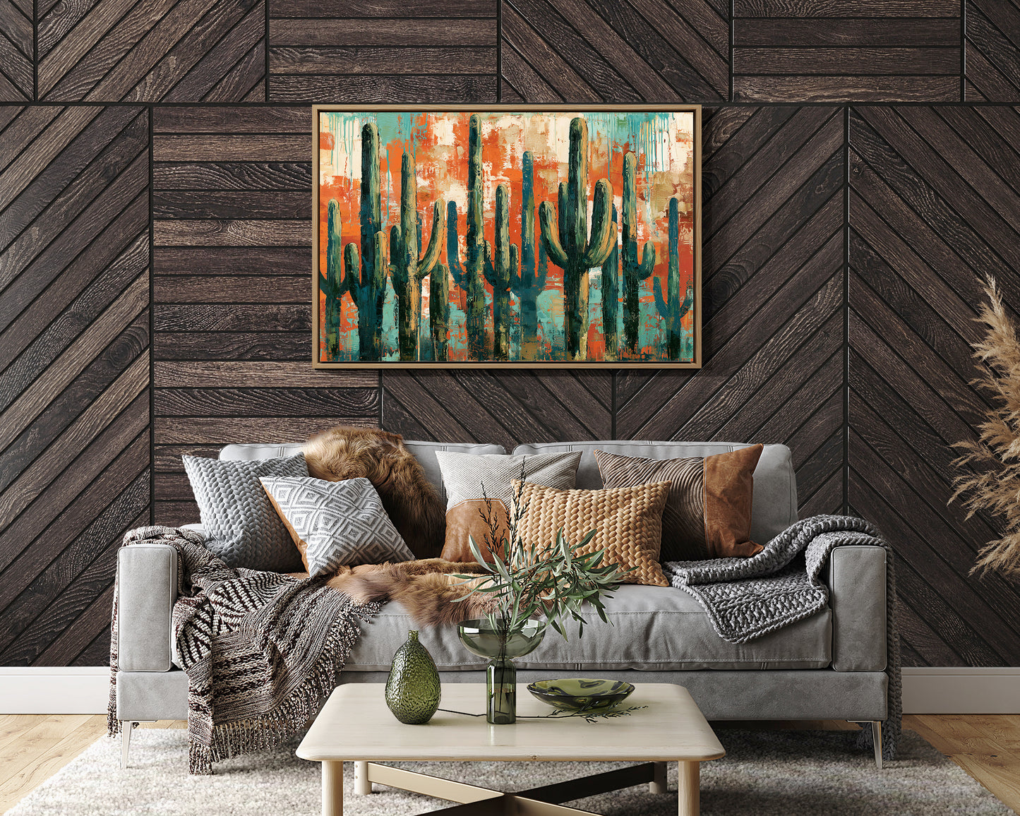 Saguaro Grove Abstraction