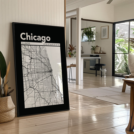Chicago, Mapped in Black