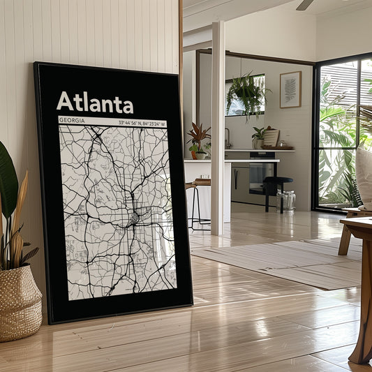 Atlanta, Mapped in Black