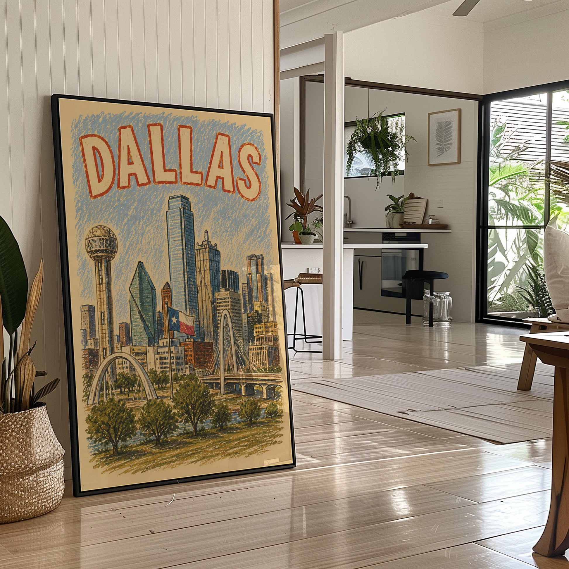 Dallas, Reunion Skyline
