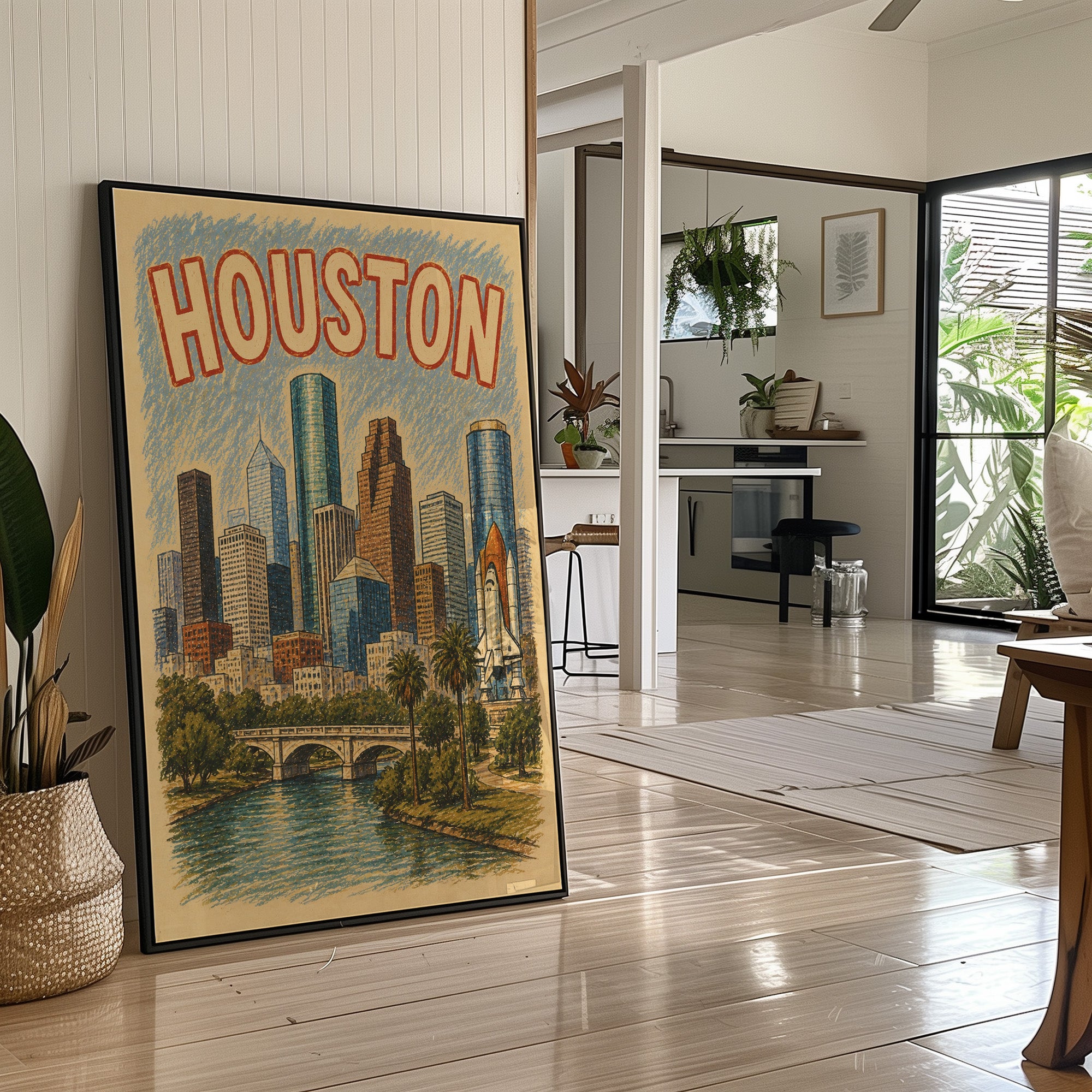 Houston, Space City Skyline